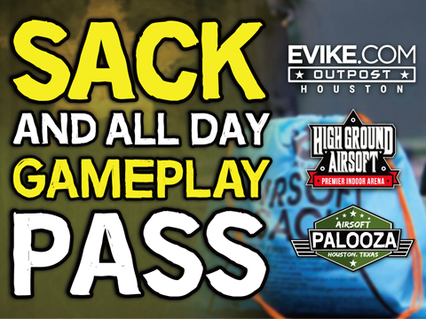 Airsoft Palooza - Hosted at Evike Outpost Houston & High Ground Airsoft - June 6th, 2026 (Type: With All Day Gaming Admission)