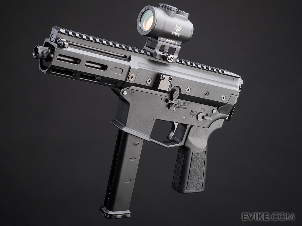 EMG x Angstadt Arms MDP-9 Airsoft Gas Blowback Pistol Caliber Carbine (Color: Black)