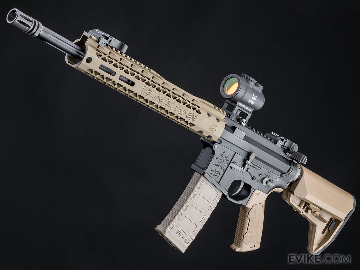 EMG x Black Rain Ordnance SPEC15 AR-15 Airsoft AEG Rifle w/ M-LOK Handguard (Color: Dark Earth / Carbine)