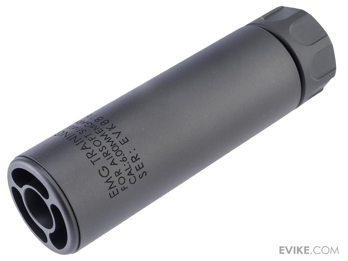 EMG Guardian Mock Suppressor Unit w/ Built-In E-Shooter Compact Rechargeable Tracer (Color: Black / Mid)
