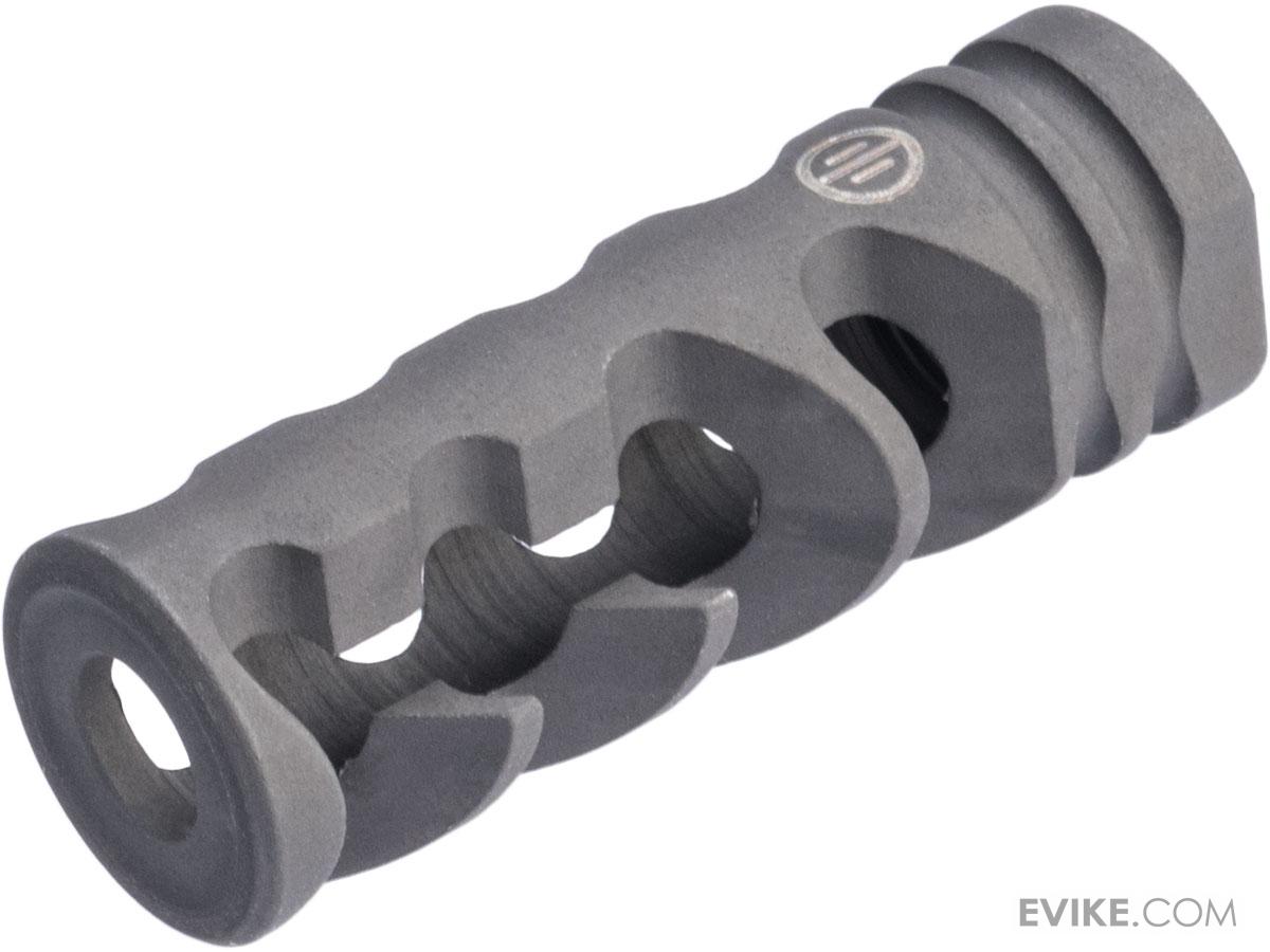 Madbull x Primary Weapons Systems DNTC-308 Flash Hider for Airsoft AEG Rifles (Model: Black / 14mm CCW)