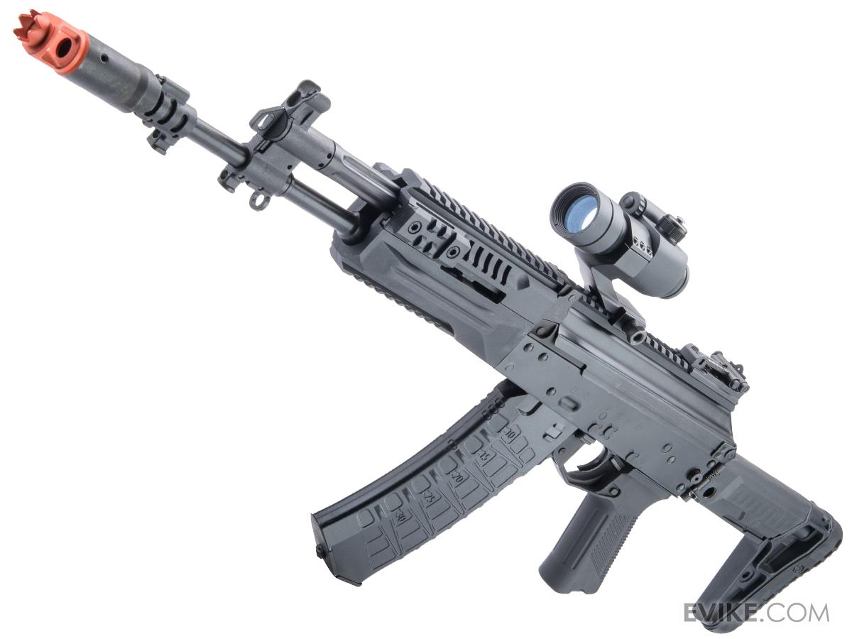 LCT LCK-19 Steel Airsoft AEG Rifle w/ Side-Folding Adjustable Stock