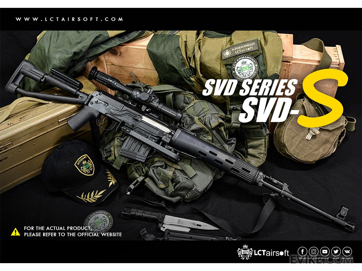 LCT SVD-S Airsoft AEG Sniper Rifle