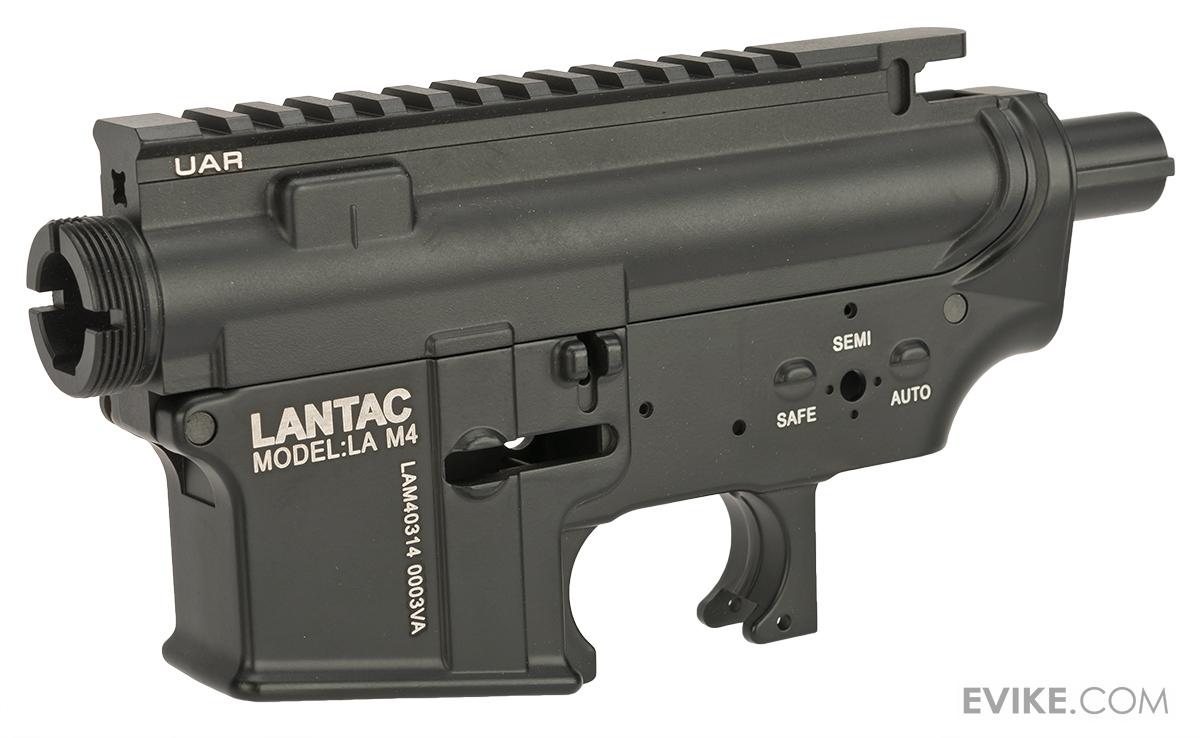 Madbull Airsoft x LANTAC Ver. 2 Receiver for M4/M16 Airsoft AEGs (Color: Black)