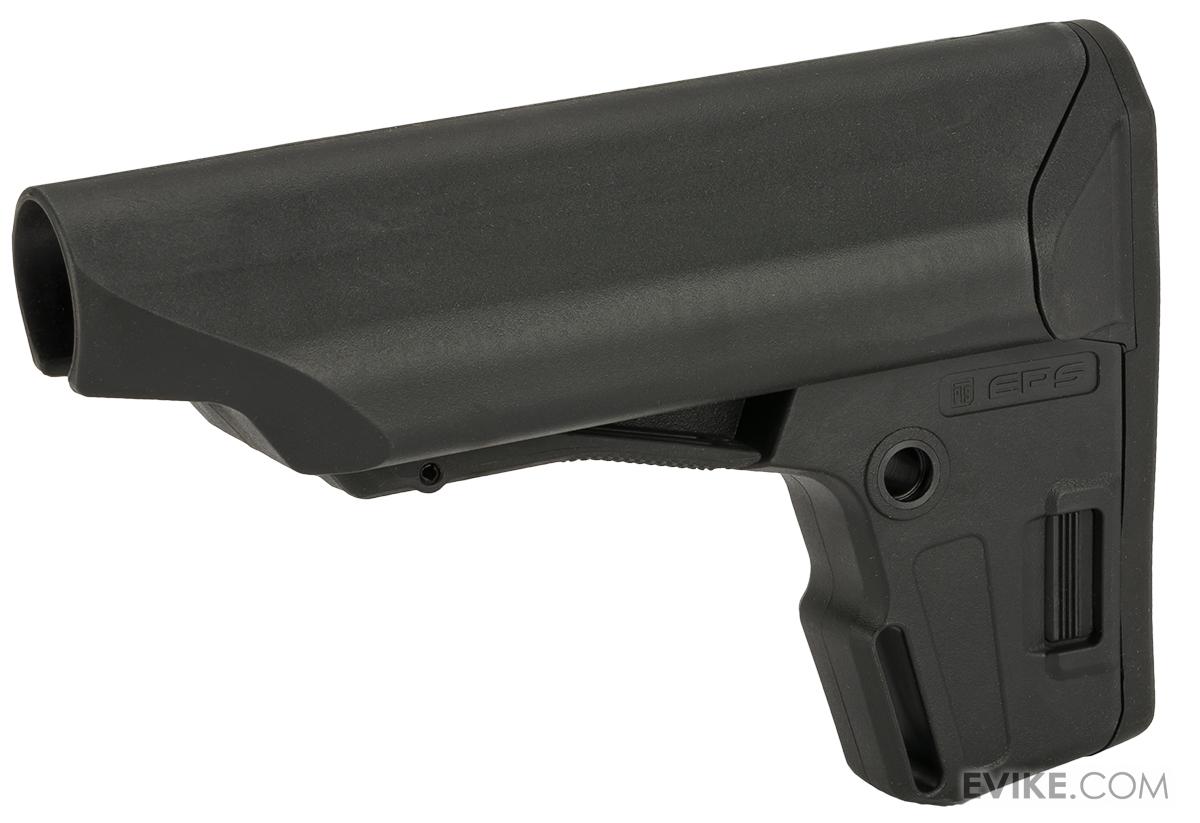 PTS Enhanced Polymer Stock for Airsoft Rifles (Color: Black)
