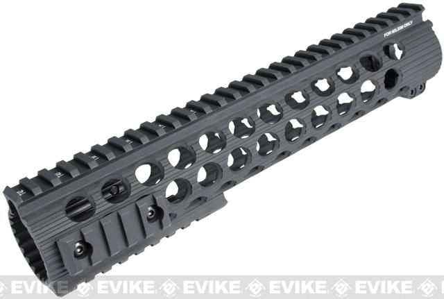 Madbull x Troy Industries TRX Battle Rail for M4 Series AEG (Color: Black / 11
